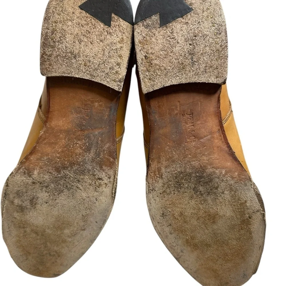 Tan Leather Men's Boots